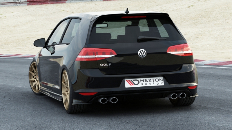 REAR SIDE SPLITTERS VW GOLF VII R - 2