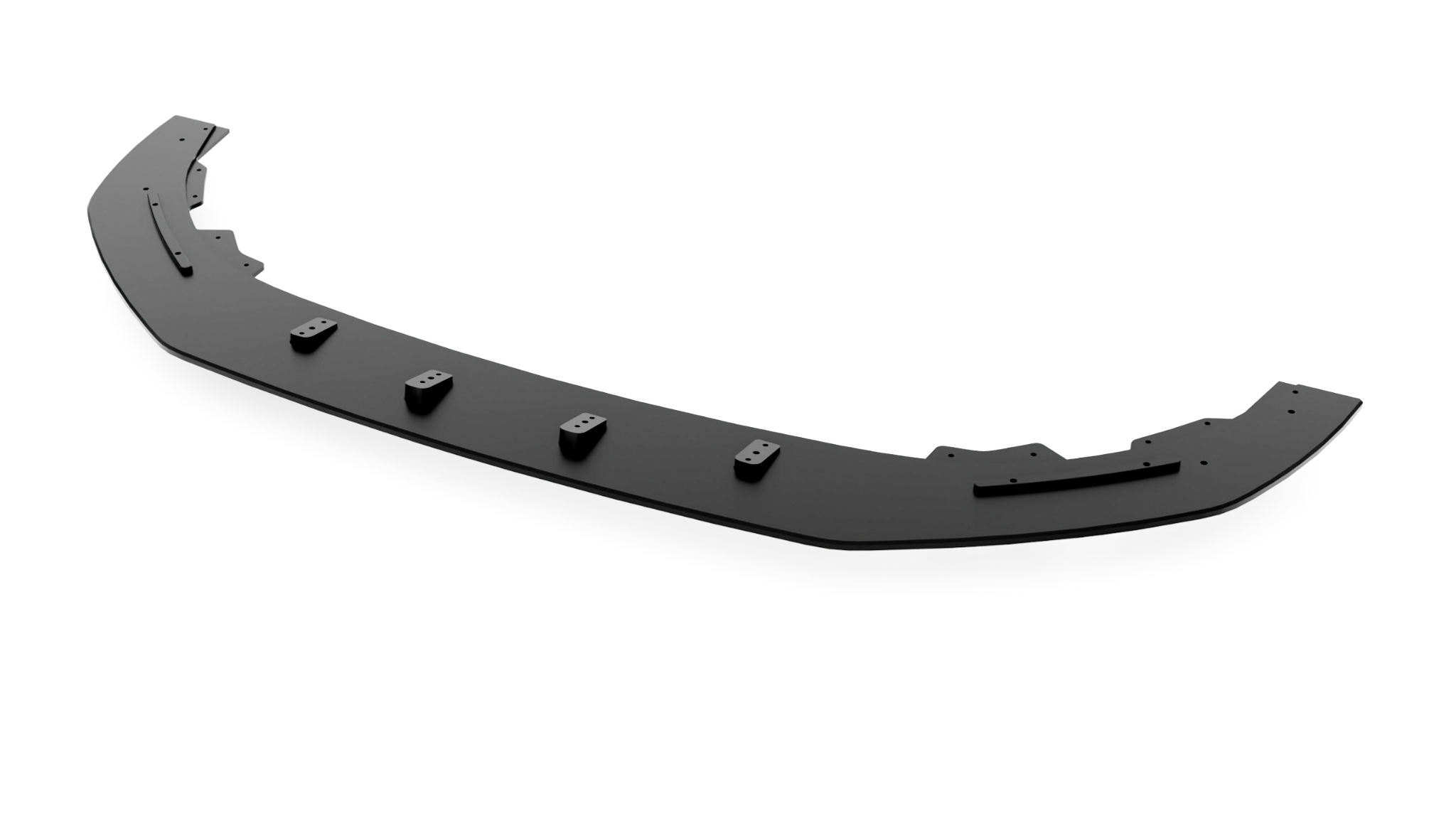 STREET PRO FRONT SPLITTER SUITABLE FOR CUPRA LEON HATCHBACK MK1 FACELIFT – MAXTON DESIGN - 5