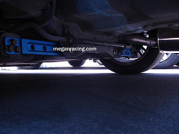 CIVIC 01-05 3D MEGAN RACING REAR LOWER CONTROL ARMS BLUE