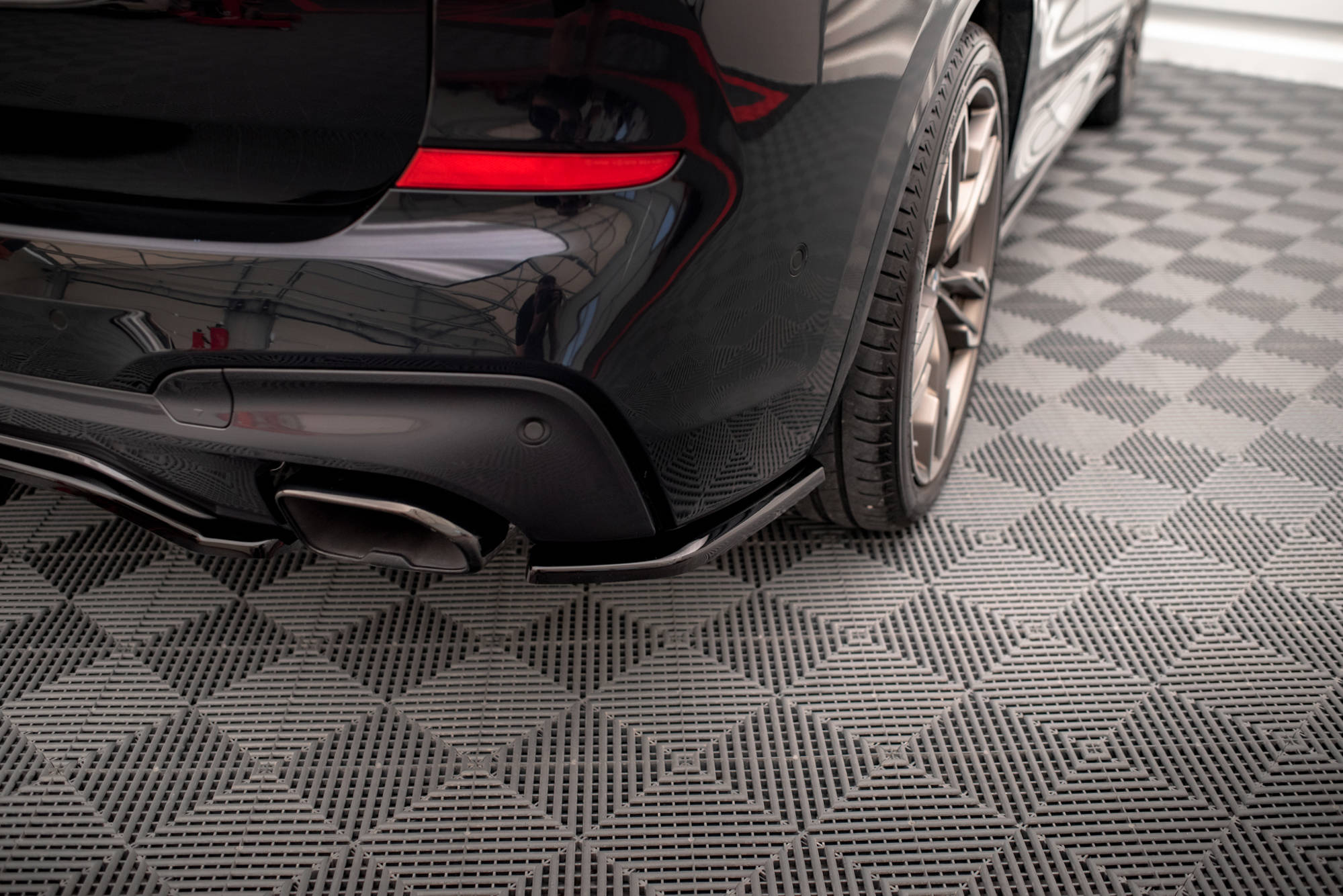 Rear Side Splitters BMW X3 M40i / M40d G01 - 3