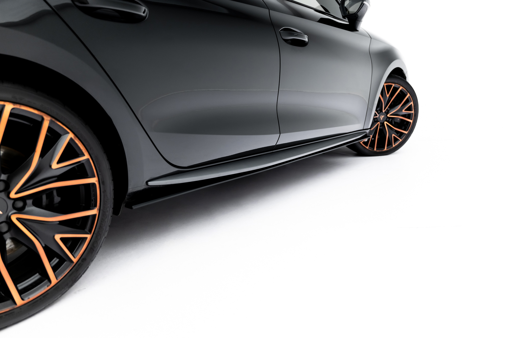 STREET PRO SIDE SKIRTS DIFFUSERS SUITABLE FOR CUPRA LEON ST / HATCHBACK AERO MK1 / MK1 FACELIFT – MAXTON DESIGN - 3
