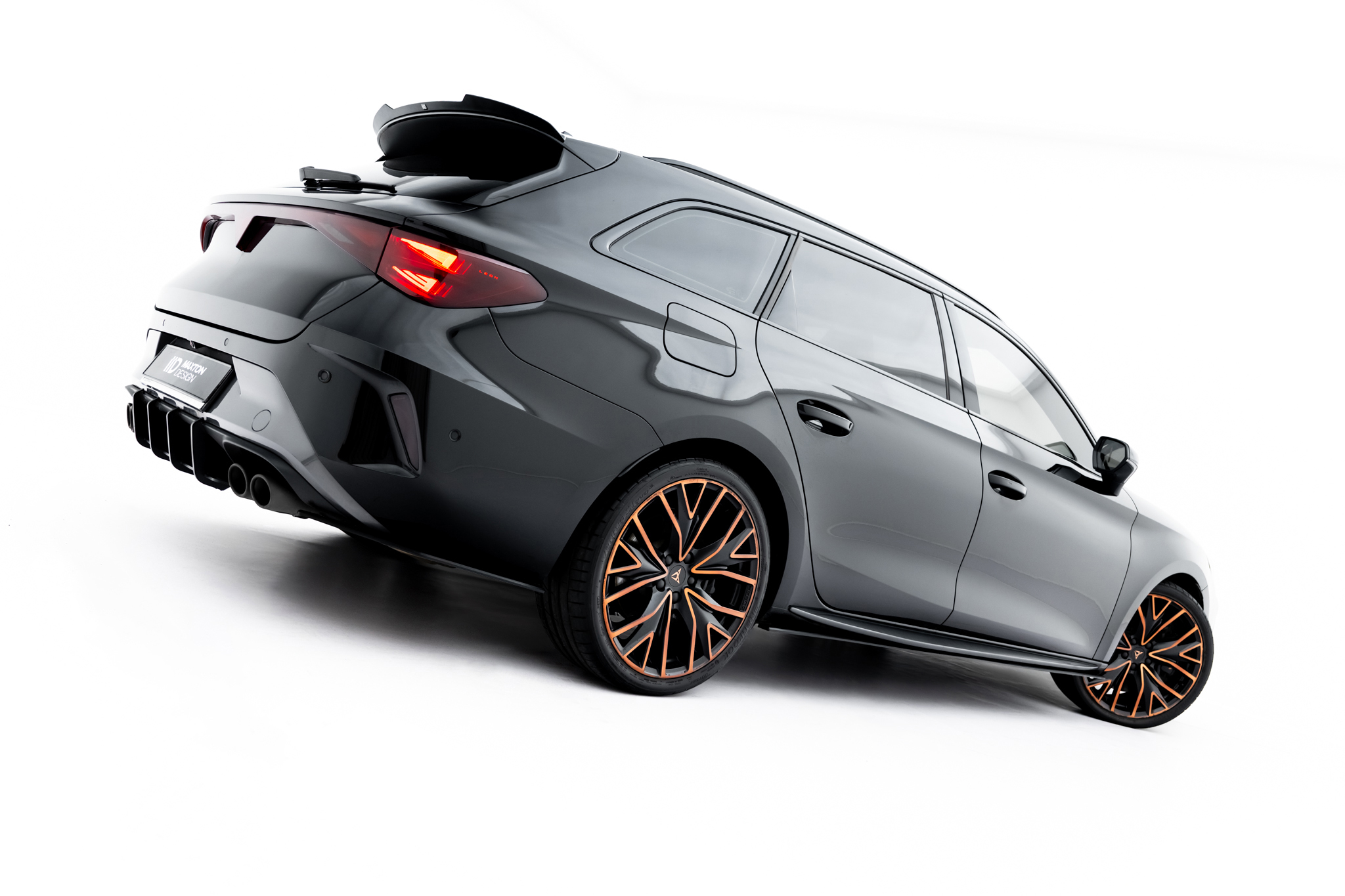 STREET PRO SIDE SKIRTS DIFFUSERS SUITABLE FOR CUPRA LEON ST / HATCHBACK AERO MK1 / MK1 FACELIFT – MAXTON DESIGN - 5