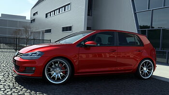 FRONT SPLITTER VW GOLF VII