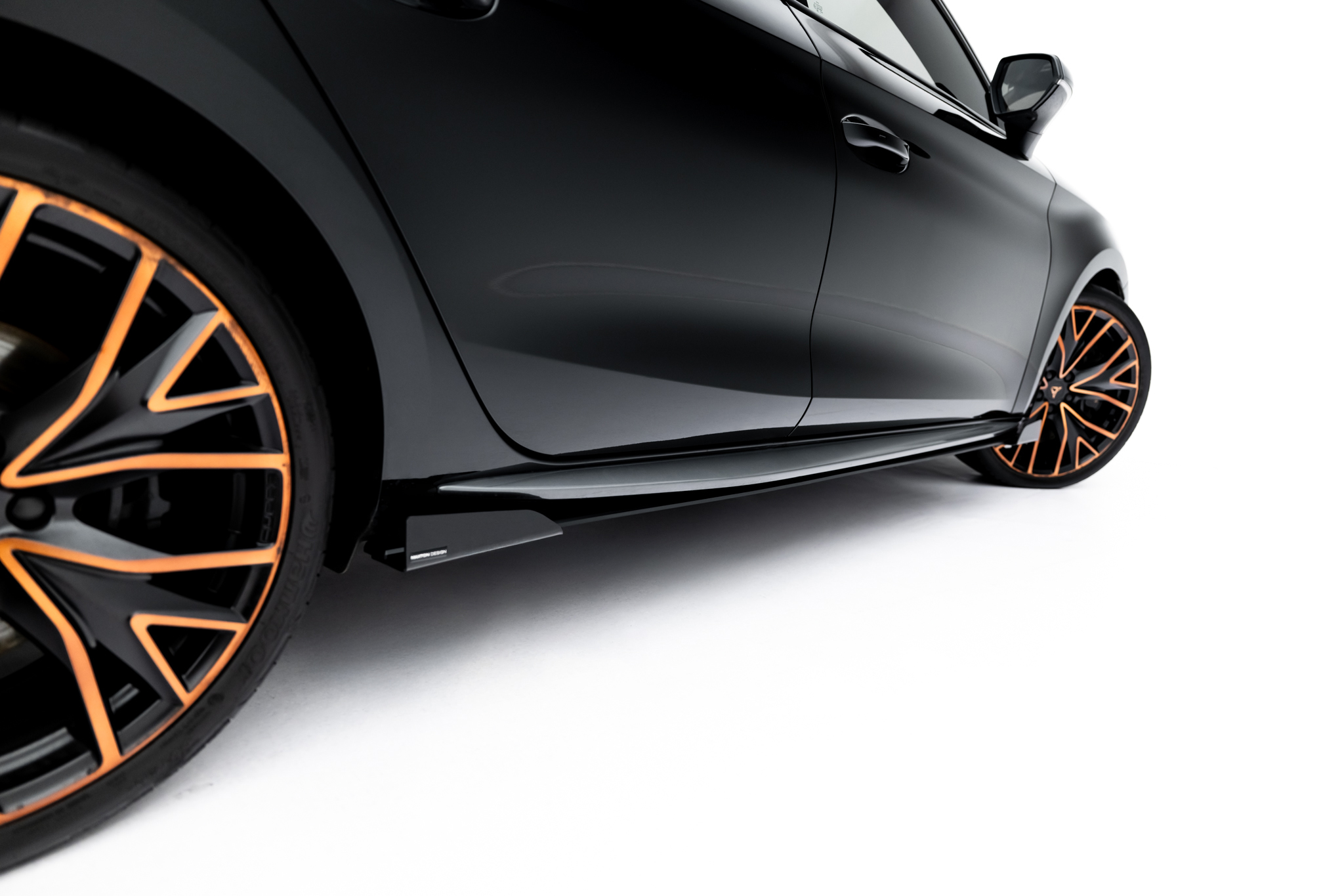 STREET PRO SIDE SKIRTS DIFFUSERS + FLAPS SUITABLE FOR CUPRA LEON ST / HATCHBACK AERO MK1 / MK1 FACELIFT – MAXTON DESIGN - 6