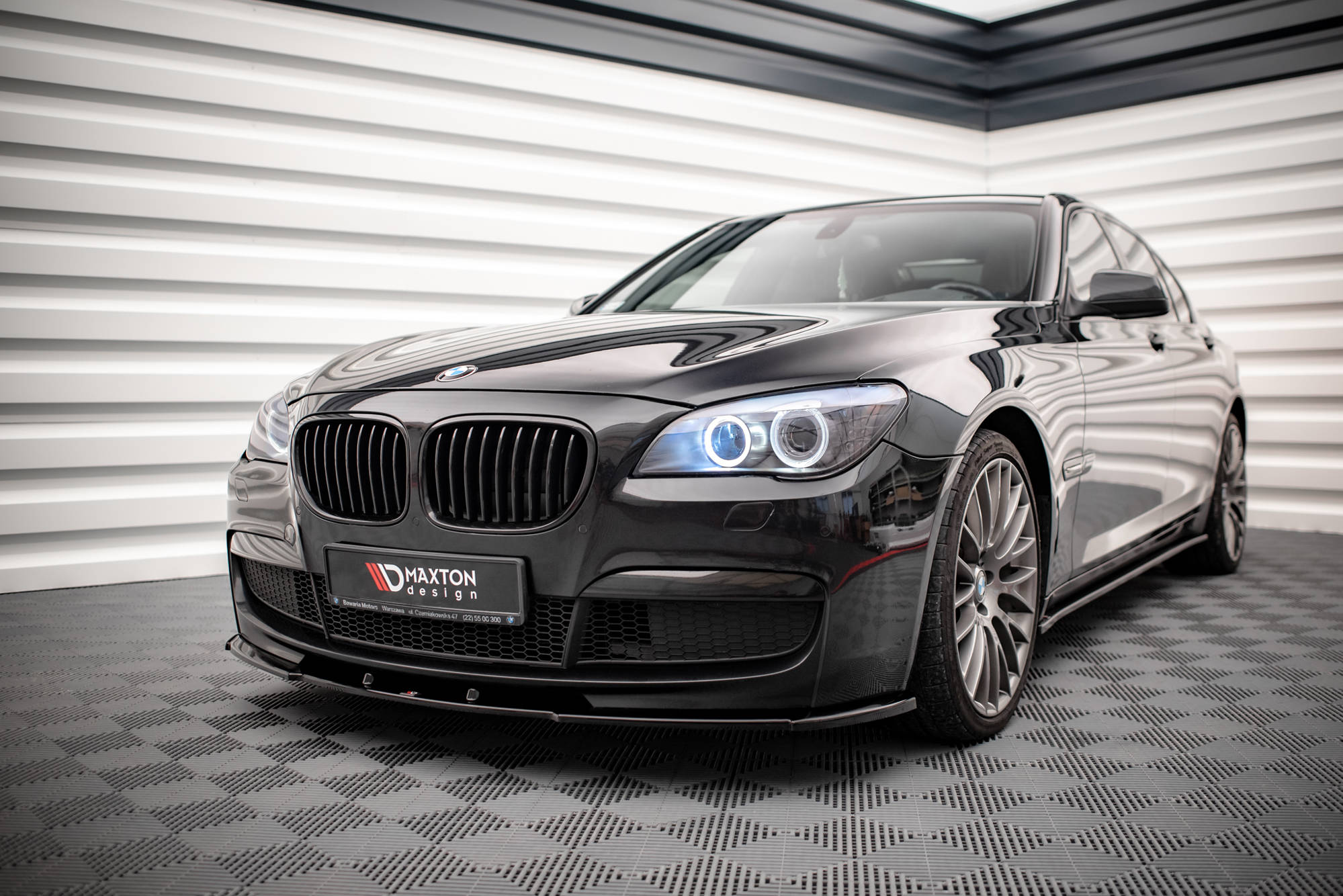 Front Splitter V.1 Bmw 7 M-pack F01 (2008-2013) - 4
