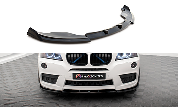 FRONT SPLITTER SUITABLE FOR BMW X3 M-PACK F25 – MAXTON DESIGN