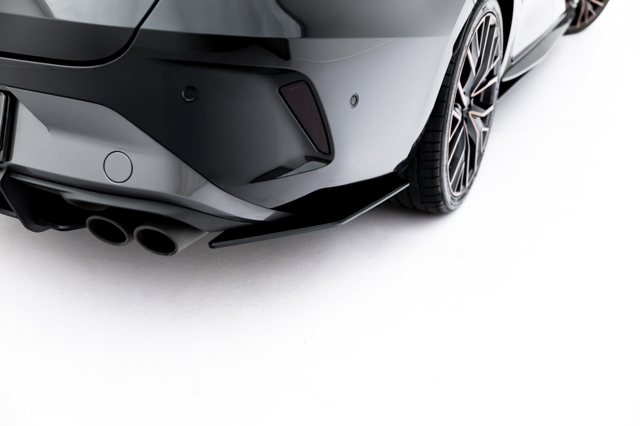 STREET PRO REAR SIDE SPLITTERS SUITABLE FOR CUPRA LEON ST MK1 FACELIFT – MAXTON DESIGN - 5