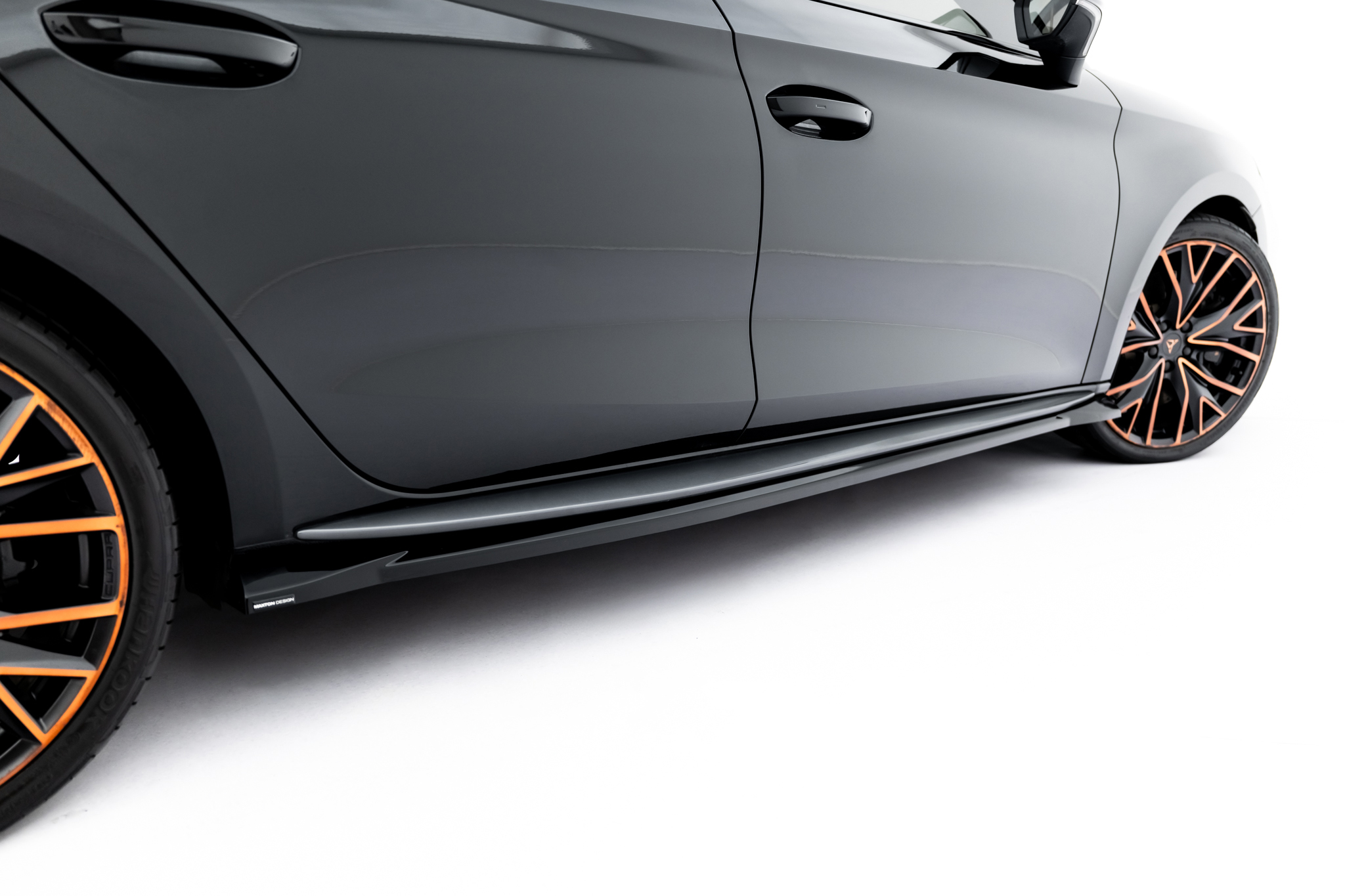 SIDE SKIRTS DIFFUSERS V.2 SUITABLE FOR CUPRA LEON ST / HATCHBACK AERO MK1 / MK1 FACELIFT – MAXTON DESIGN - 3