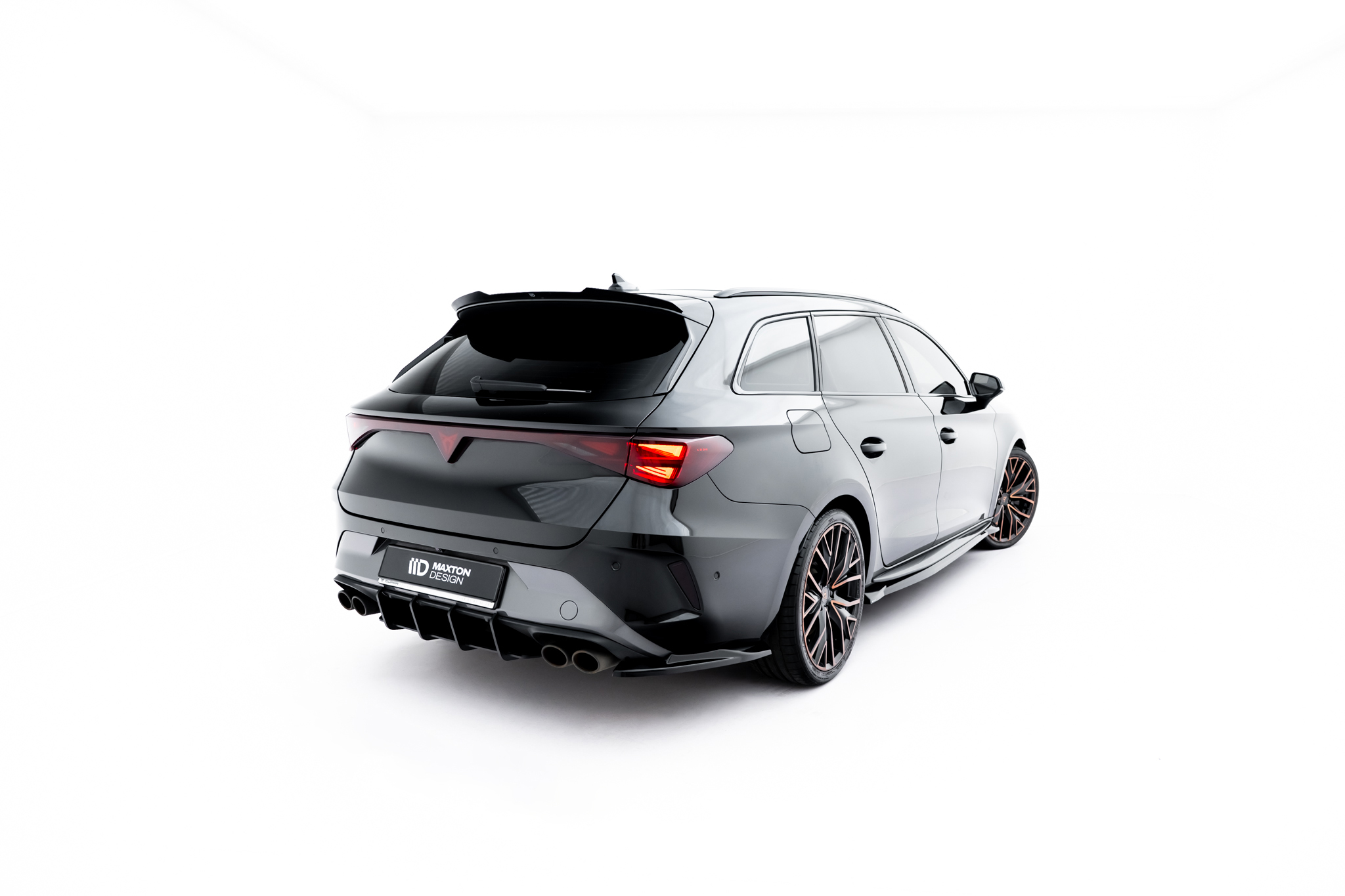 REAR SIDE SPLITTERS V.4 SUITABLE FOR CUPRA LEON ST MK1 FACELIFT – MAXTON DESIGN