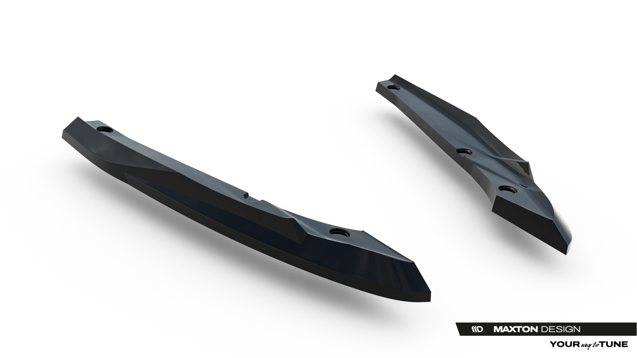REAR SIDE SPLITTERS V.4 SUITABLE FOR CUPRA LEON ST MK1 FACELIFT – MAXTON DESIGN - 5