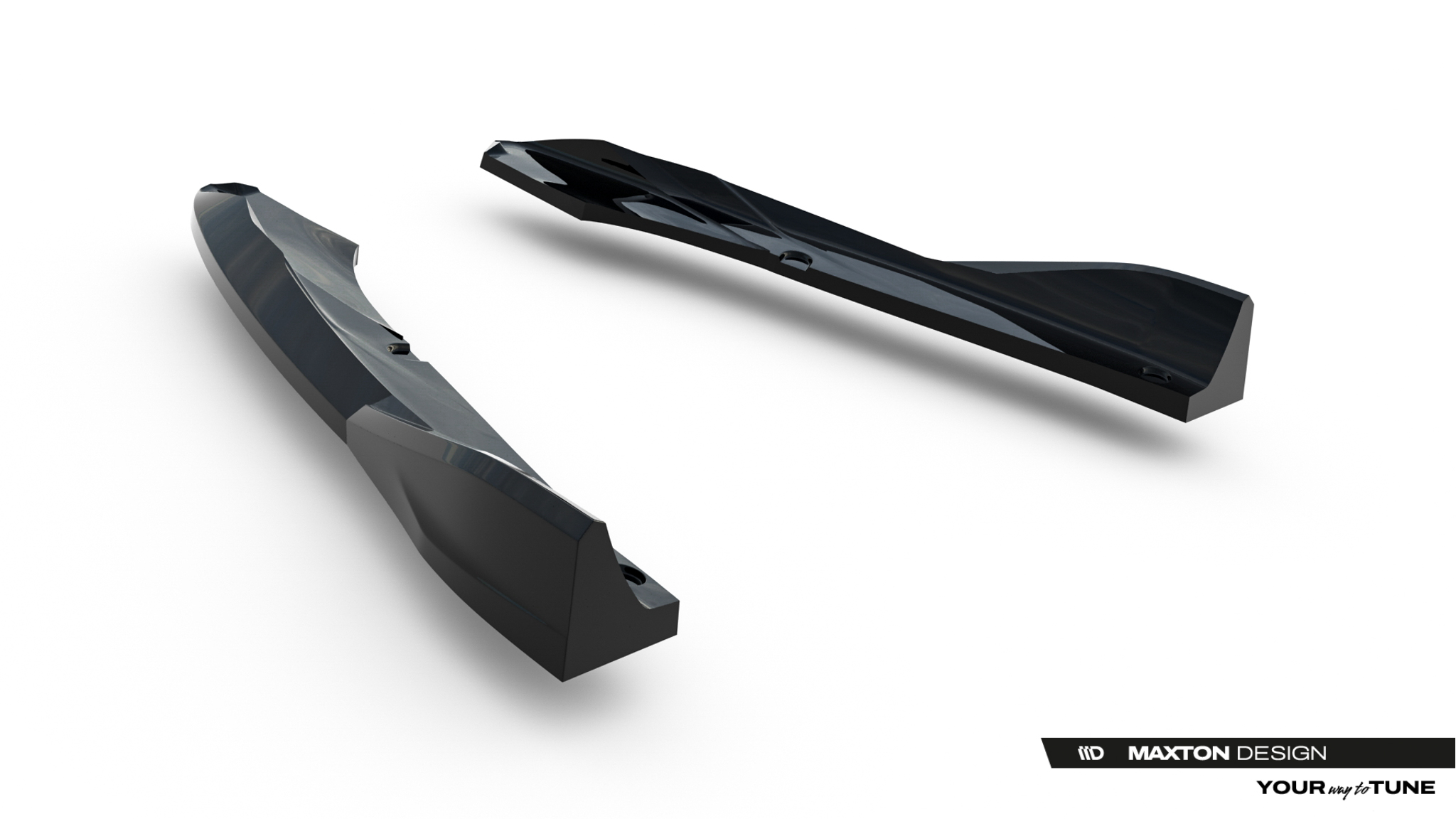 REAR SIDE SPLITTERS V.5 SUITABLE FOR CUPRA LEON ST MK1 FACELIFT – MAXTON DESIGN - 5