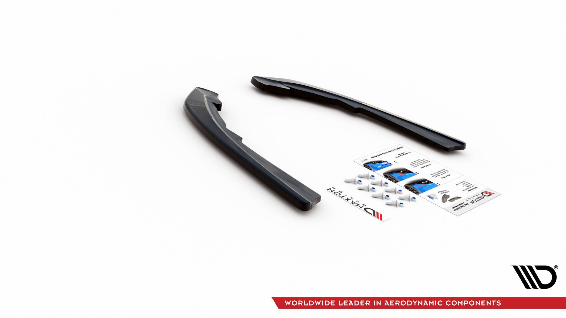 Rear Side Splitters BMW 3 G20 / G21 (2018-2022) - 6