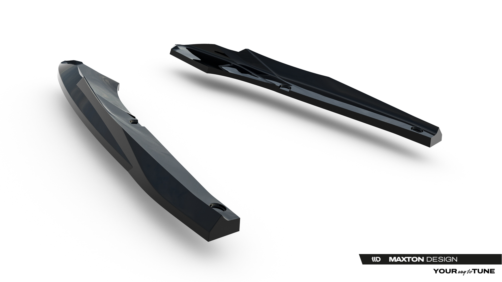 REAR SIDE SPLITTERS V.6 SUITABLE FOR CUPRA LEON ST MK1 FACELIFT – MAXTON DESIGN - 5