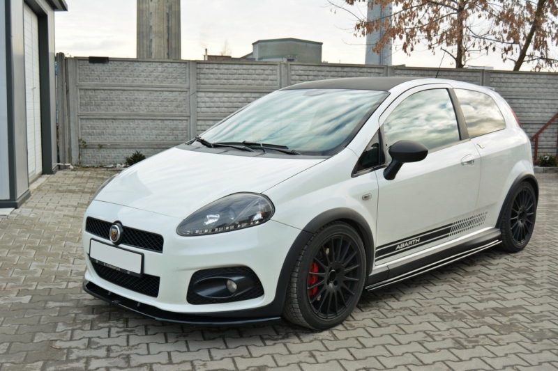 FRONT SPLITTER V.2 FIAT GRANDE PUNTO ABARTH - 4