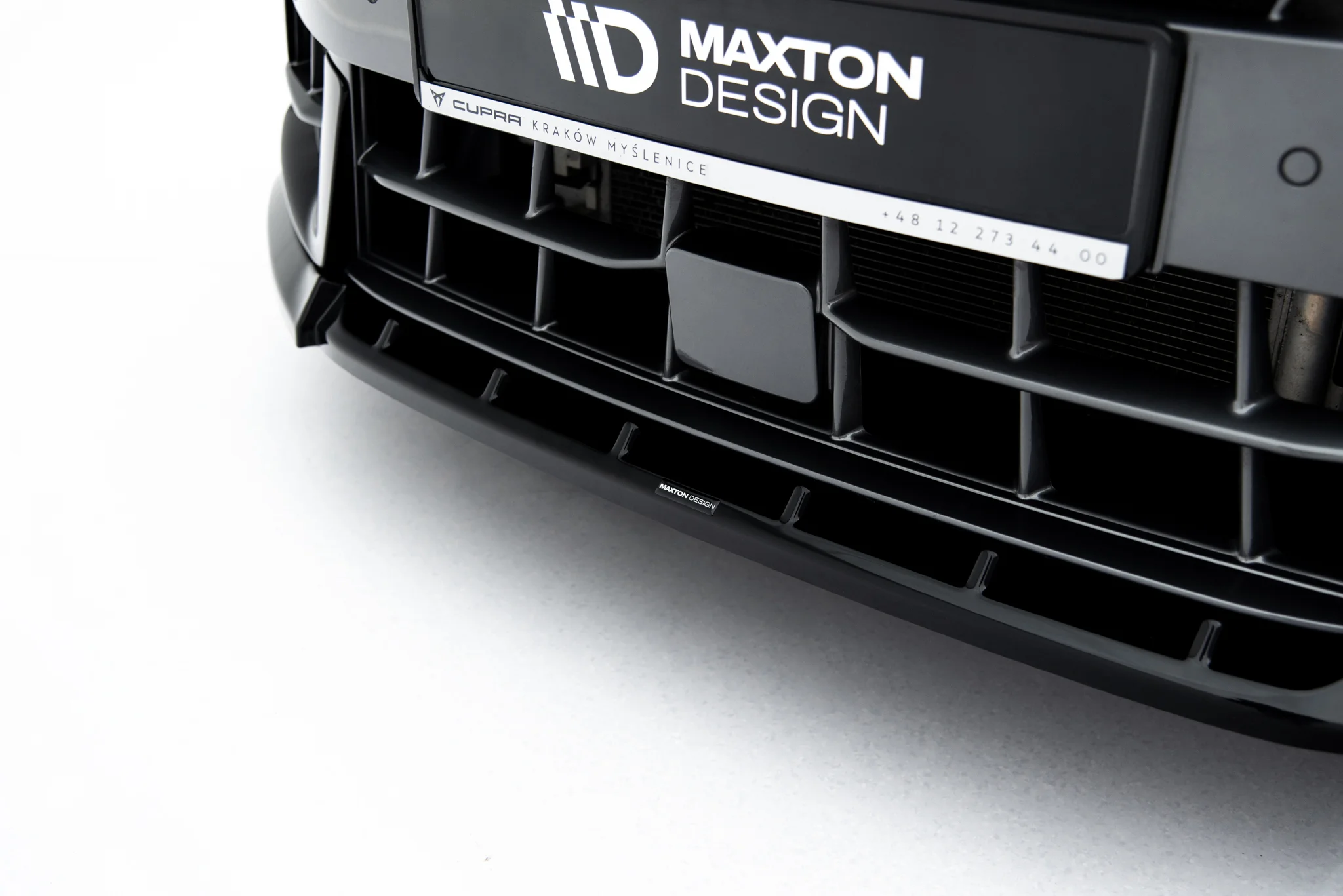 FRONT SPLITTER V.1 SUITABLE FOR CUPRA LEON HATCHBACK MK1 FACELIFT – MAXTON DESIGN - 5
