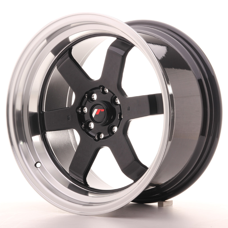 JAPAN RACING JR12 17X9 ET25 5X100/114 GLOSS BLACK