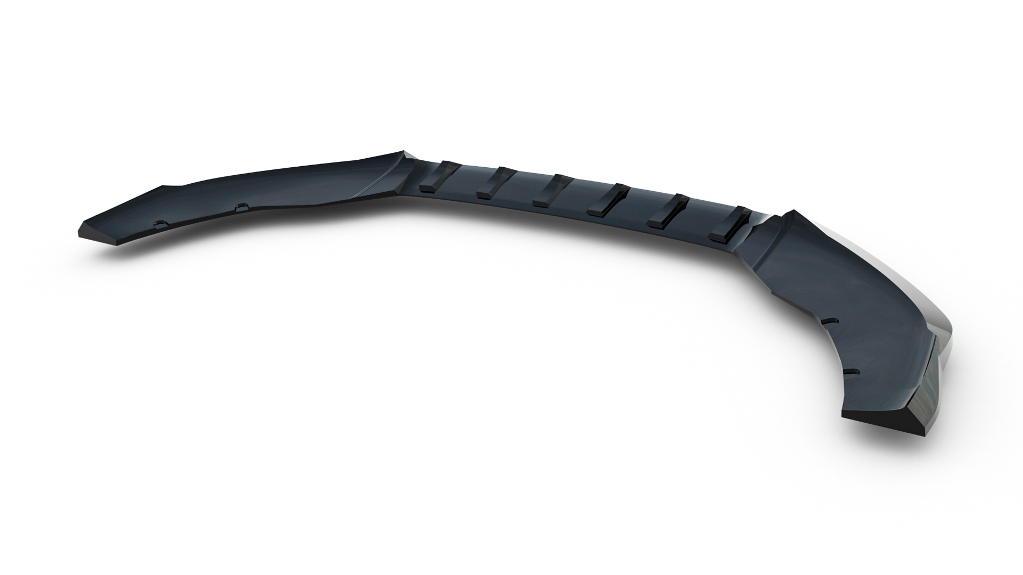 FRONT SPLITTER V.2 SUITABLE FOR CUPRA LEON HATCHBACK MK1 FACELIFT – MAXTON DESIGN - 3