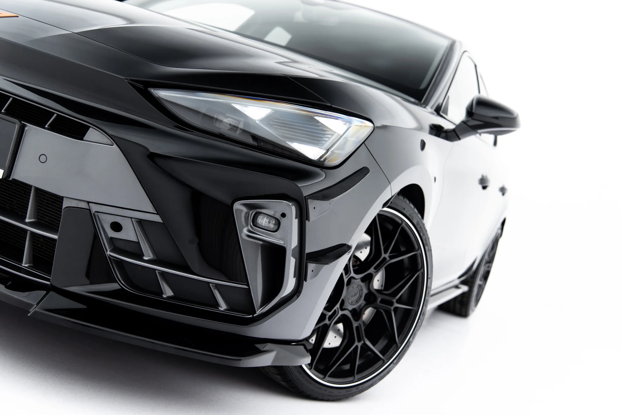 FRONT SPLITTER V.2 SUITABLE FOR CUPRA LEON HATCHBACK MK1 FACELIFT – MAXTON DESIGN - 2