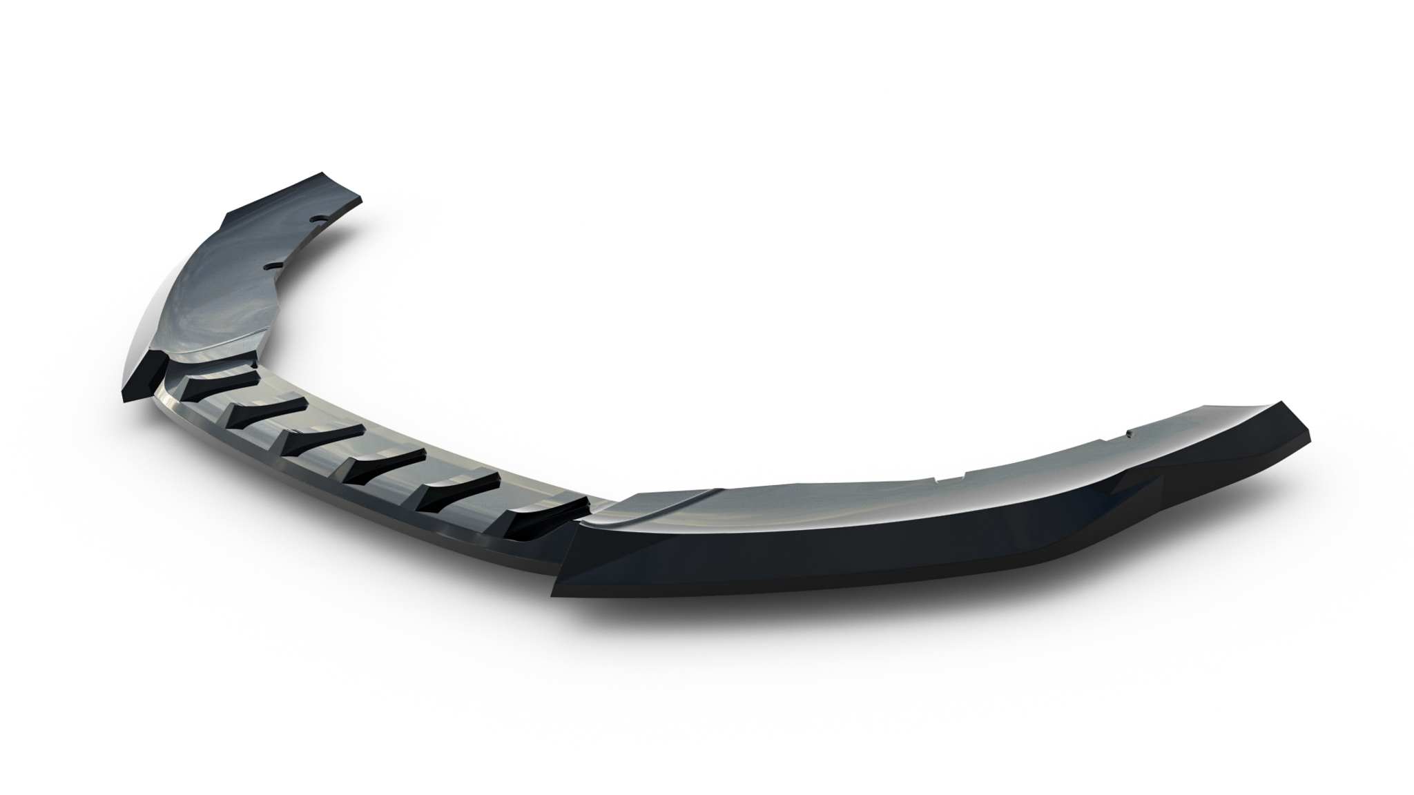 FRONT SPLITTER V.2 SUITABLE FOR CUPRA LEON HATCHBACK MK1 FACELIFT – MAXTON DESIGN - 5