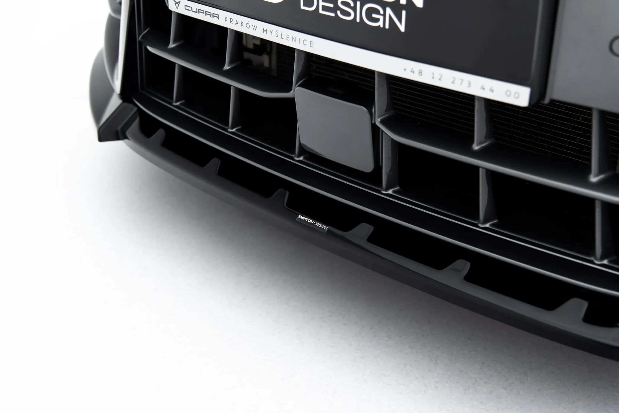 FRONT SPLITTER V.2 SUITABLE FOR CUPRA LEON HATCHBACK MK1 FACELIFT – MAXTON DESIGN - 7
