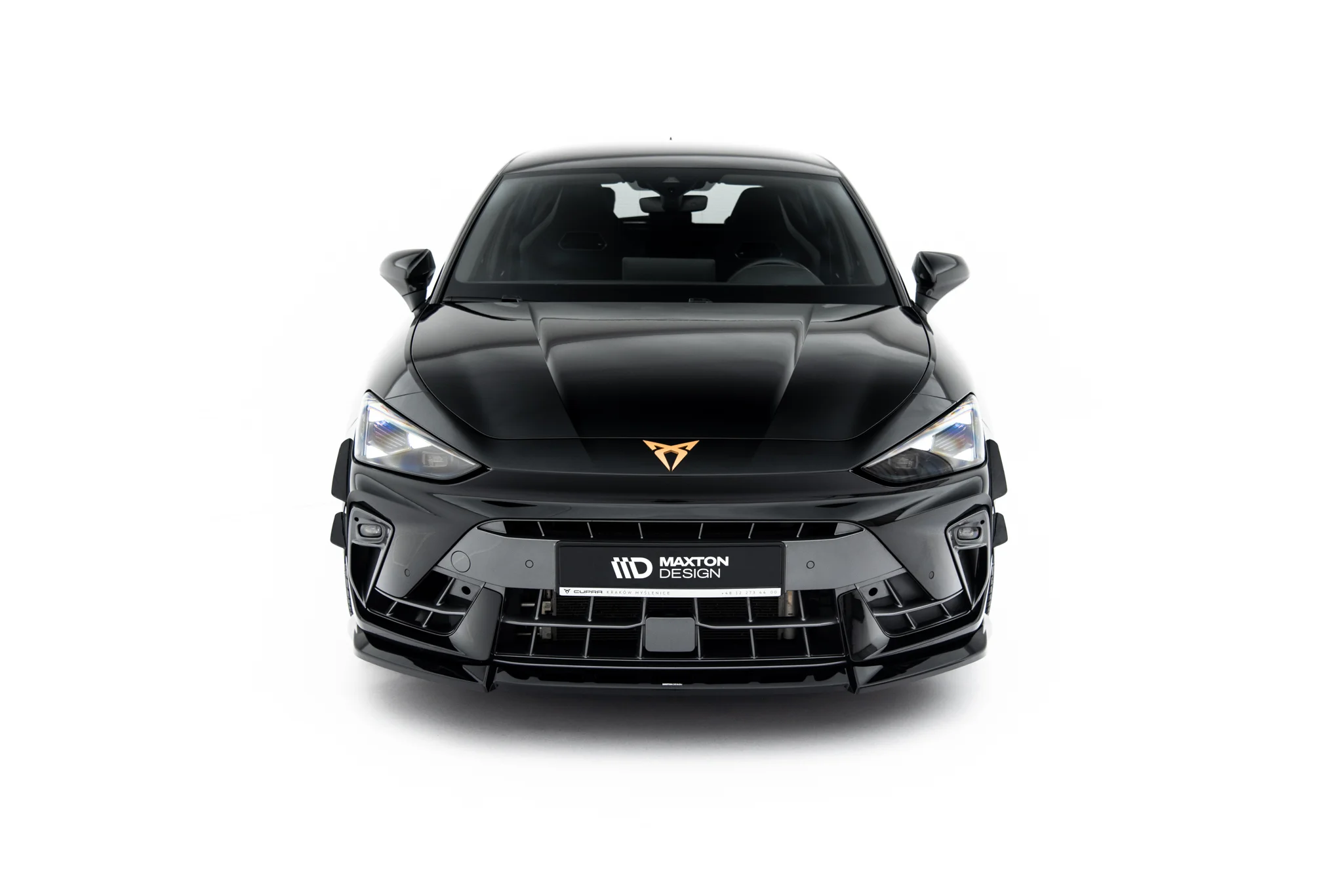 FRONT SPLITTER V.2 SUITABLE FOR CUPRA LEON HATCHBACK MK1 FACELIFT – MAXTON DESIGN - 4