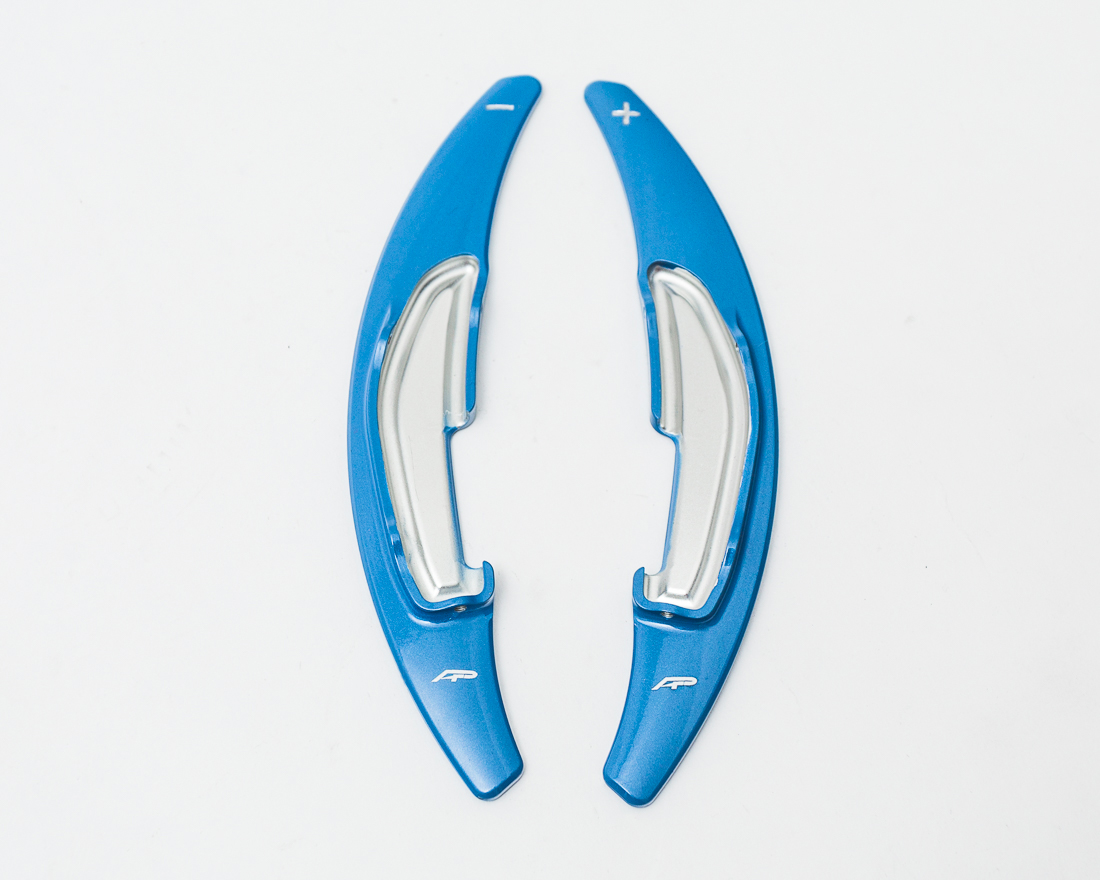 AGENCY POWER PADDLE SHIFTER EXTENSIONS YAS MARINA BLUE BMW F SERIES M MODELS - 5