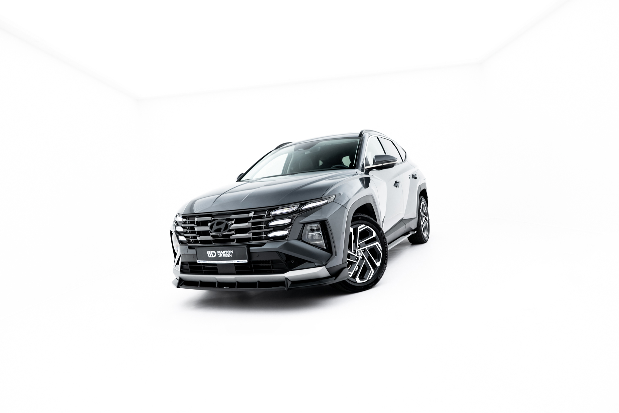 FRONT SPLITTER SUITABLE FOR HYUNDAI TUCSON MK4 FACELIFT – MAXTON DESIGN - 4