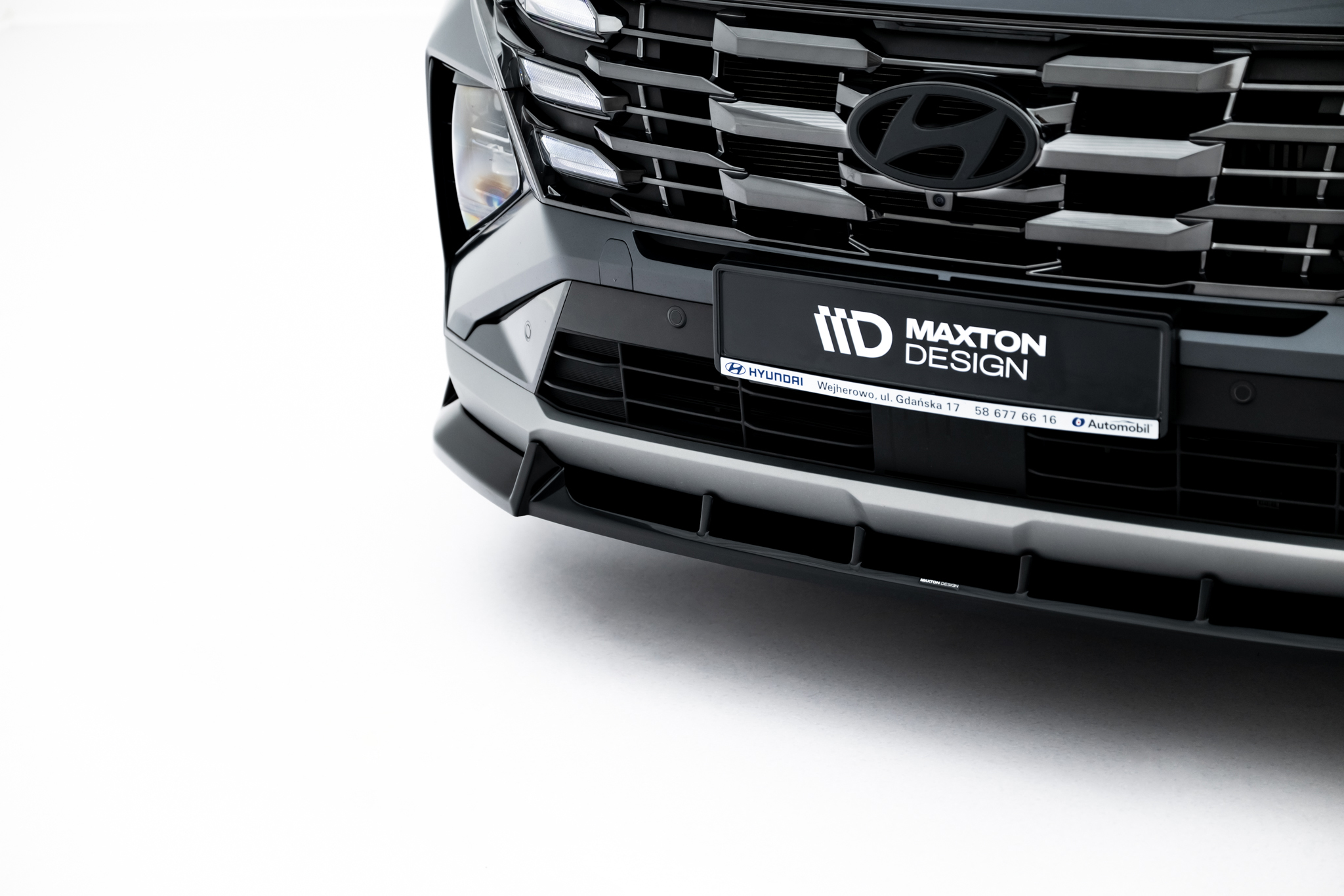 FRONT SPLITTER SUITABLE FOR HYUNDAI TUCSON MK4 FACELIFT – MAXTON DESIGN - 5