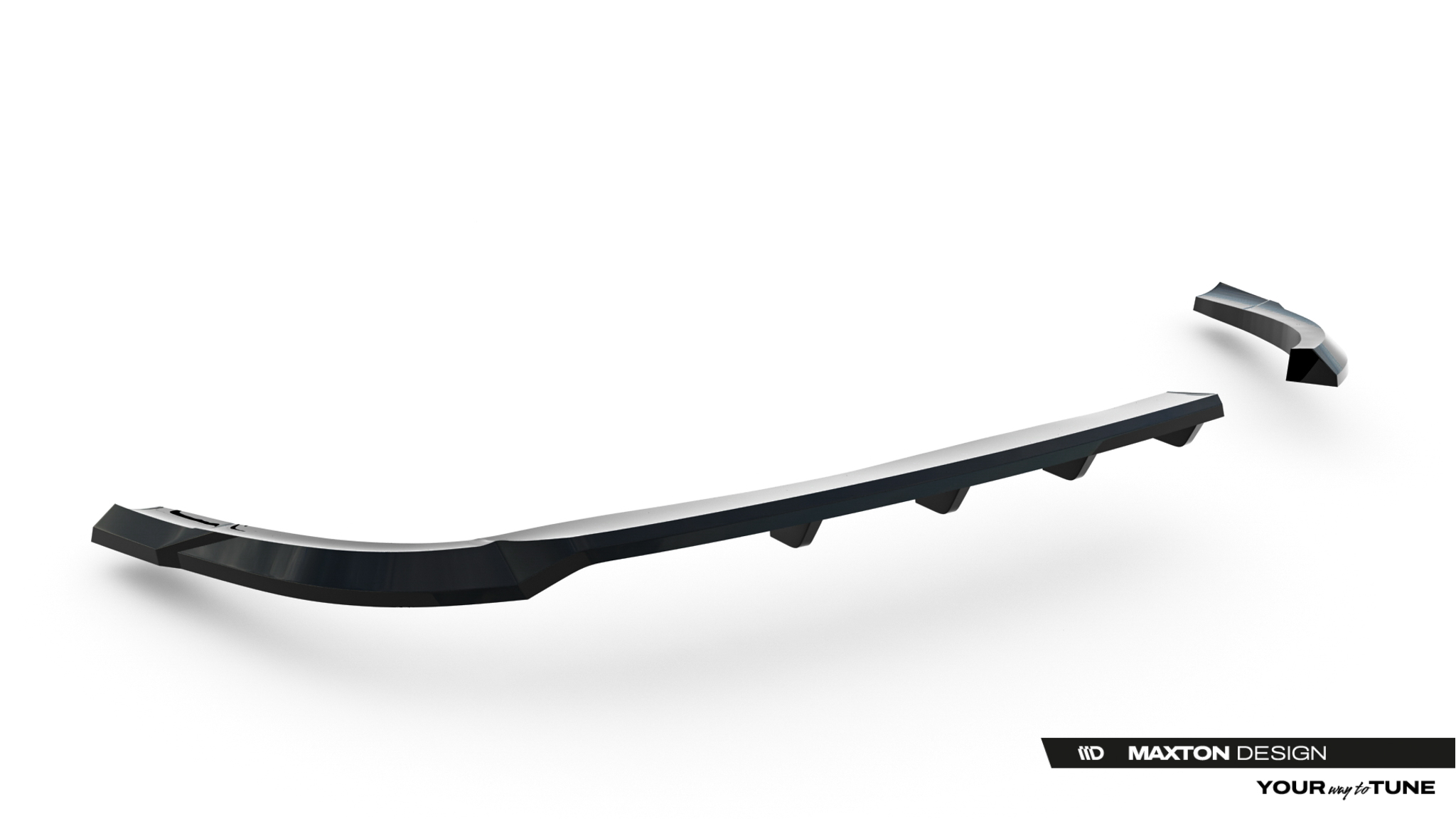 REAR SPLITTER (WITH VERTICAL BARS) SUITABLE FOR HYUNDAI TUCSON MK4 FACELIFT – MAXTON DESIGN - 6