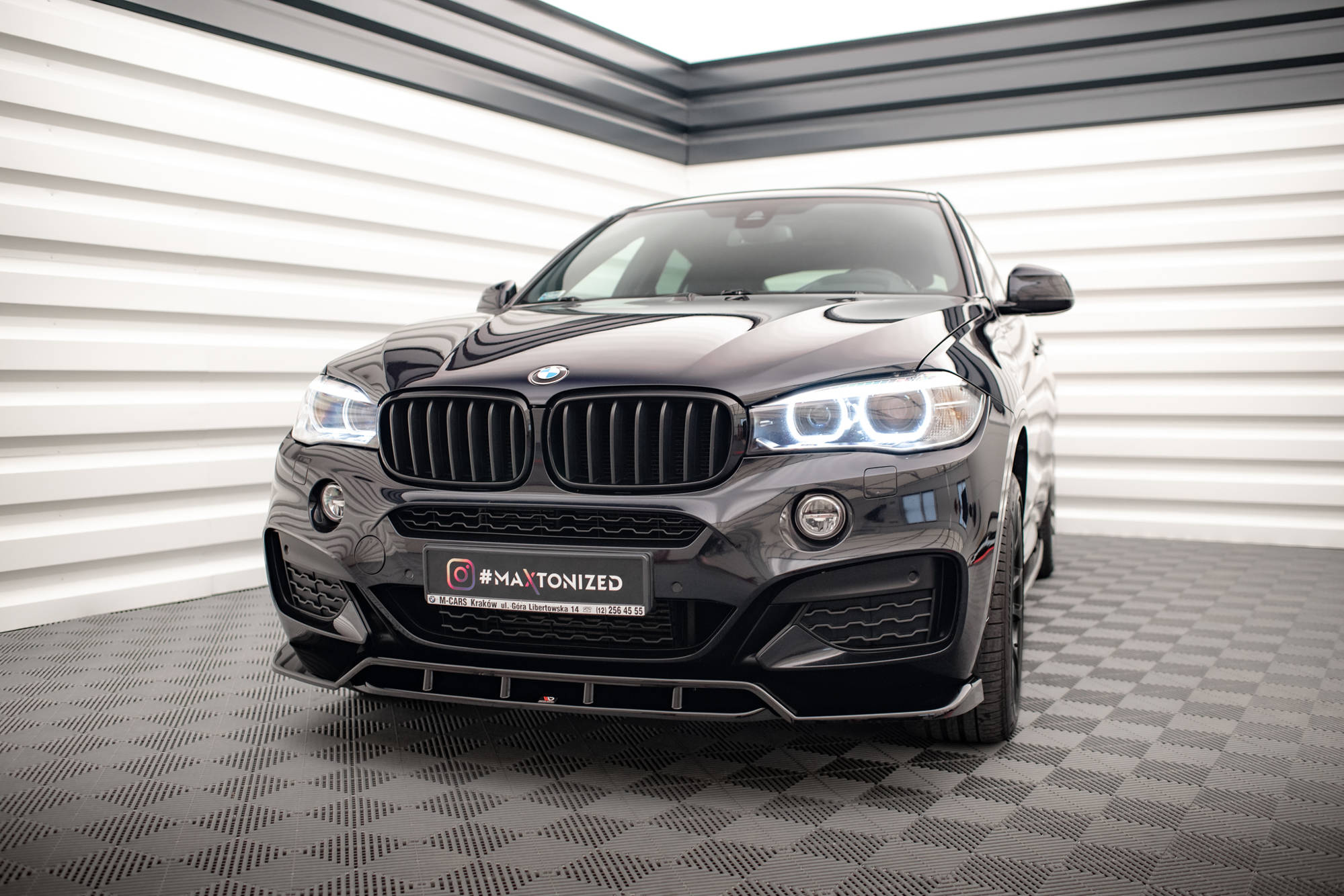 Front Splitter V.2 BMW X6 M Sport F16 - 4