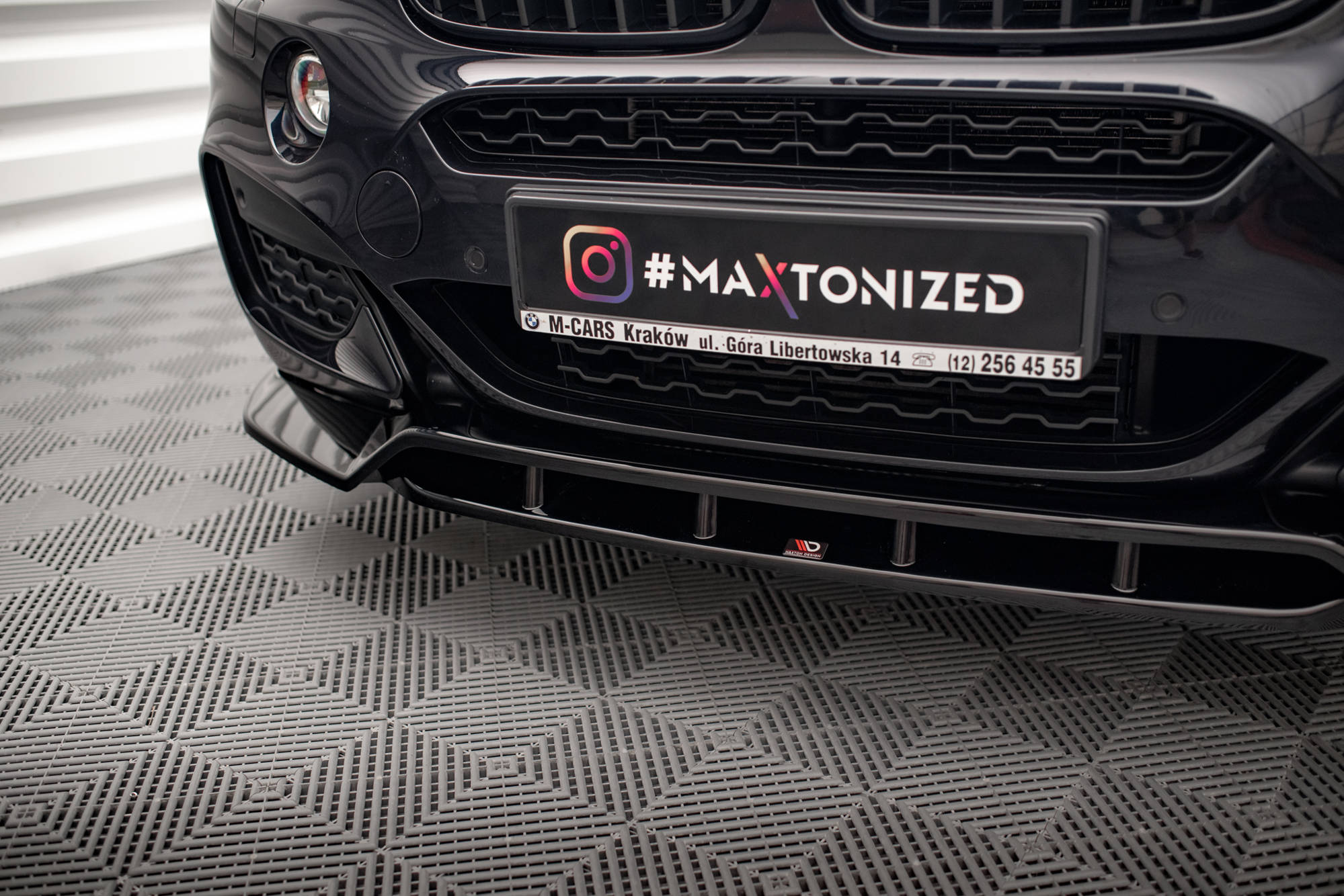 Front Splitter V.2 BMW X6 M Sport F16 - 3