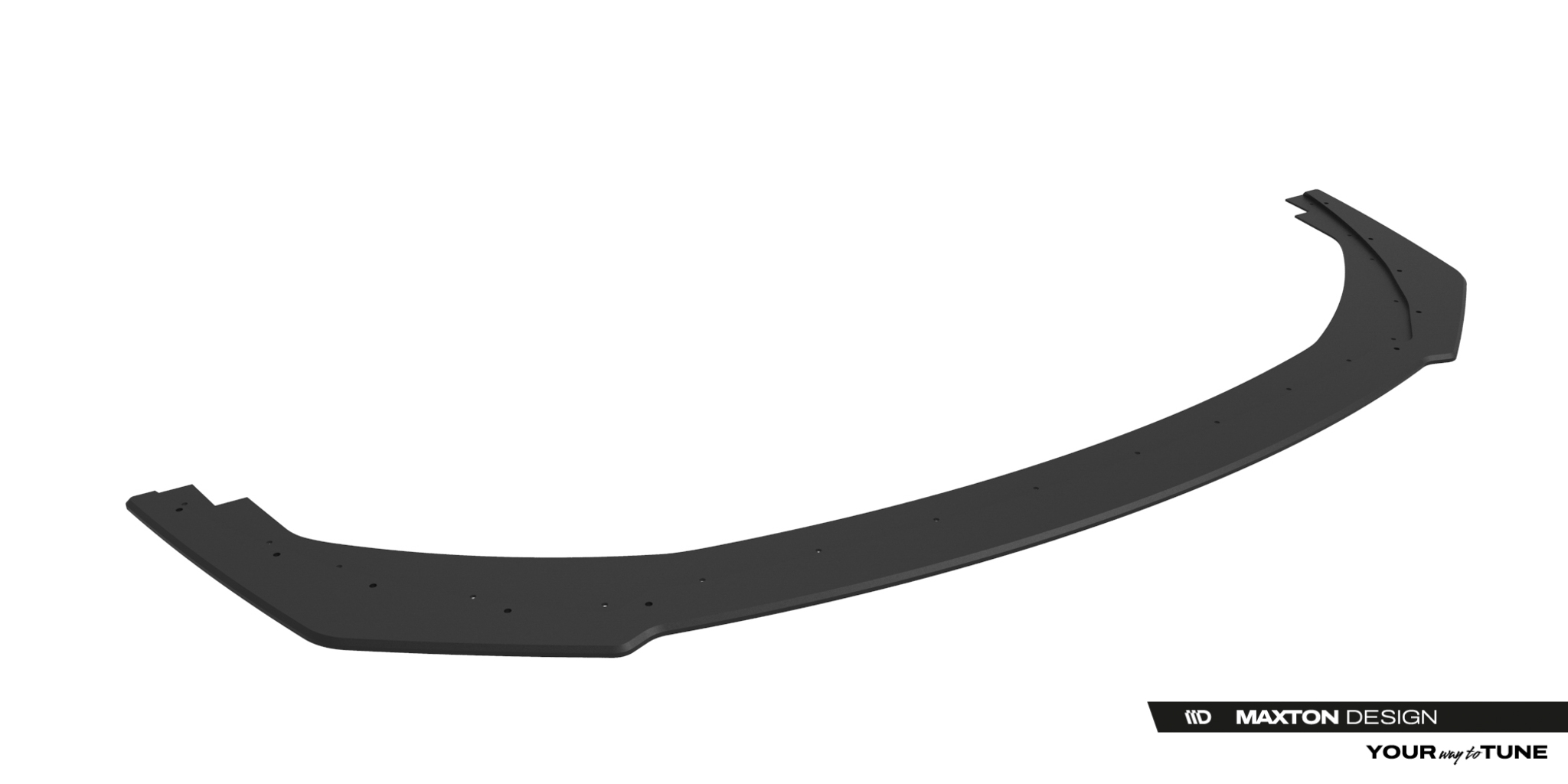 STREET PRO FRONT SPLITTER SUITABLE FOR FORD MUSTANG DARK HORSE MK7 – MAXTON DESIGN - 3