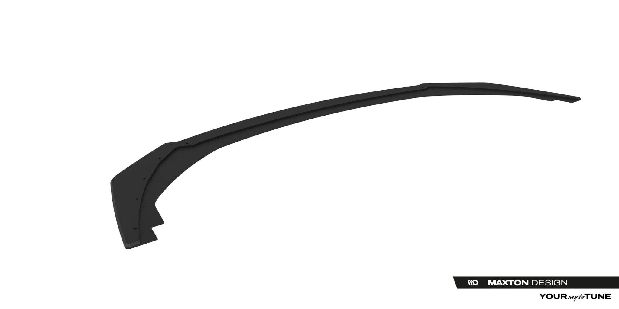STREET PRO FRONT SPLITTER SUITABLE FOR FORD MUSTANG DARK HORSE MK7 – MAXTON DESIGN - 6