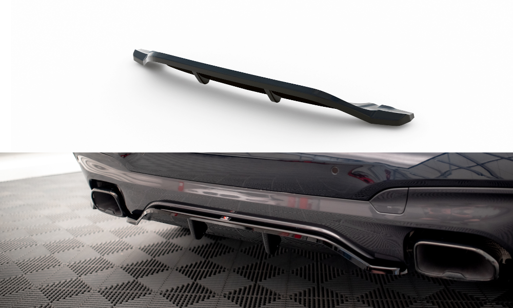 Central Rear Splitter (Vertical Bars) BMW X3 M40i / M40d G01