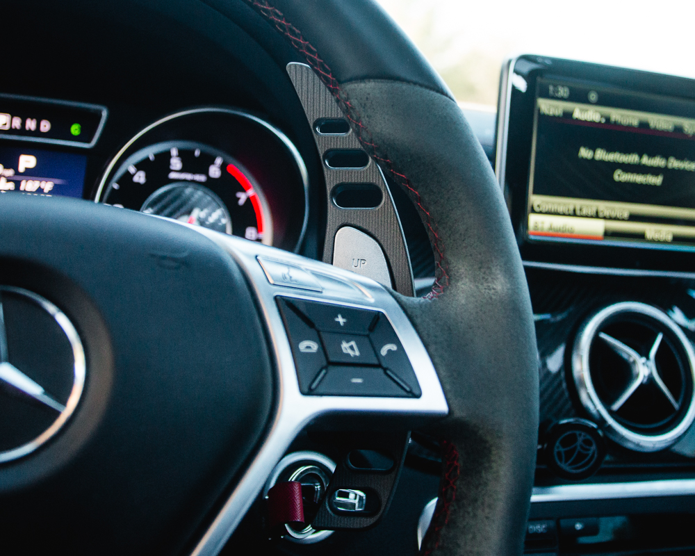 AGENCY POWER BIG BILLET PADDLE SHIFTER ADD-ONS TUNGSTEN MERCEDES BENZ AMG