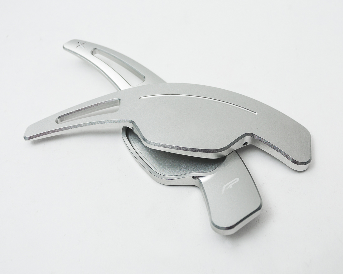 AGENCY POWER PADDLE SHIFTER EXTENSIONS BRIGHT SILVER CADILLAC XTS 13-17 - 5