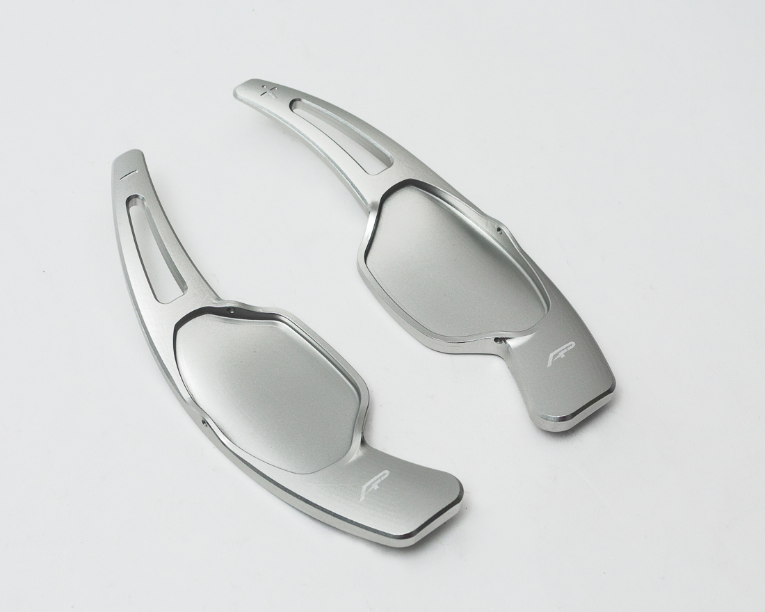 AGENCY POWER PADDLE SHIFTER EXTENSIONS BRIGHT SILVER CADILLAC XTS 13-17