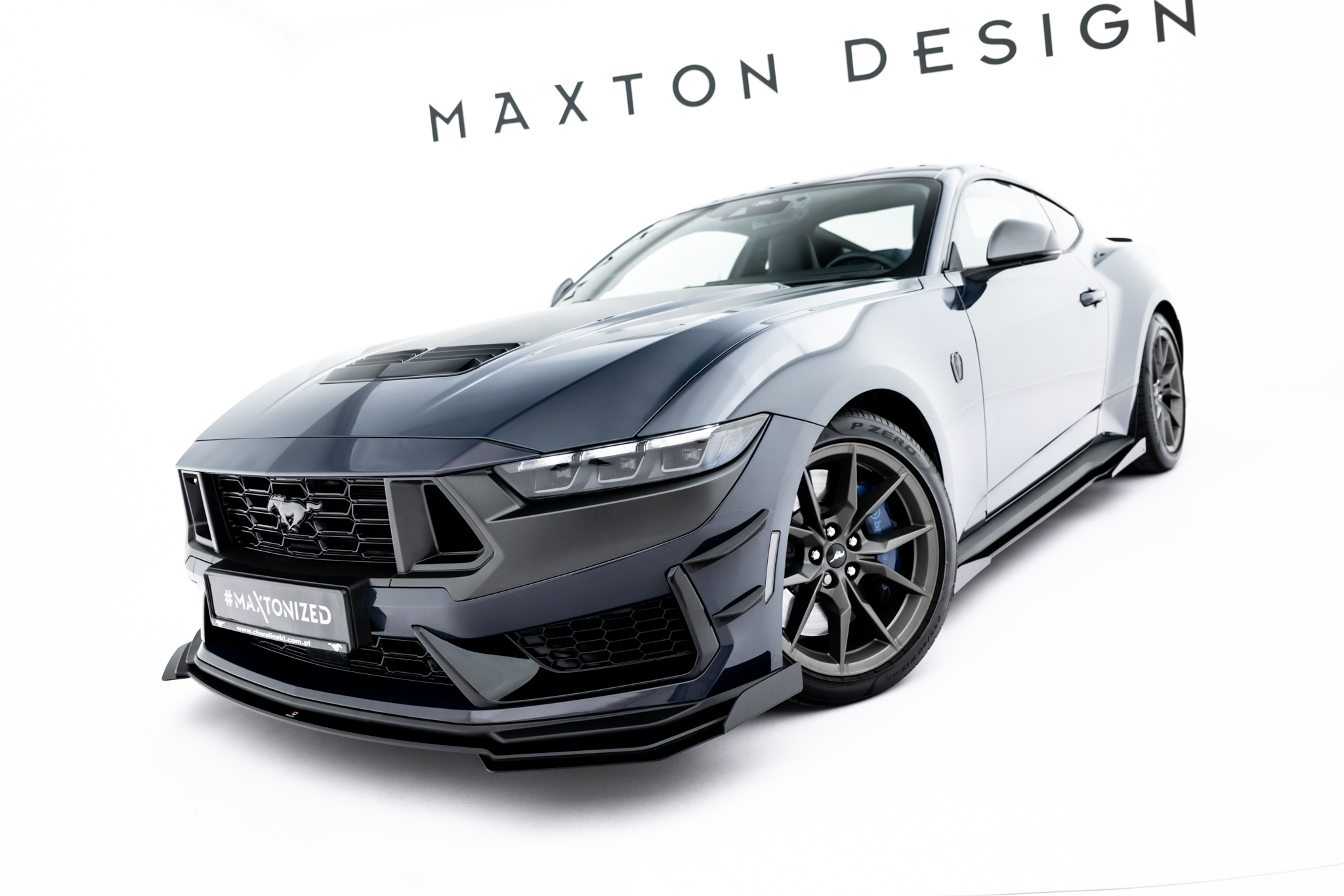 FRONT FLAPS FLAPS SUITABLE FOR FORD MUSTANG DARK HORSE MK7 – MAXTON DESIGN - 2