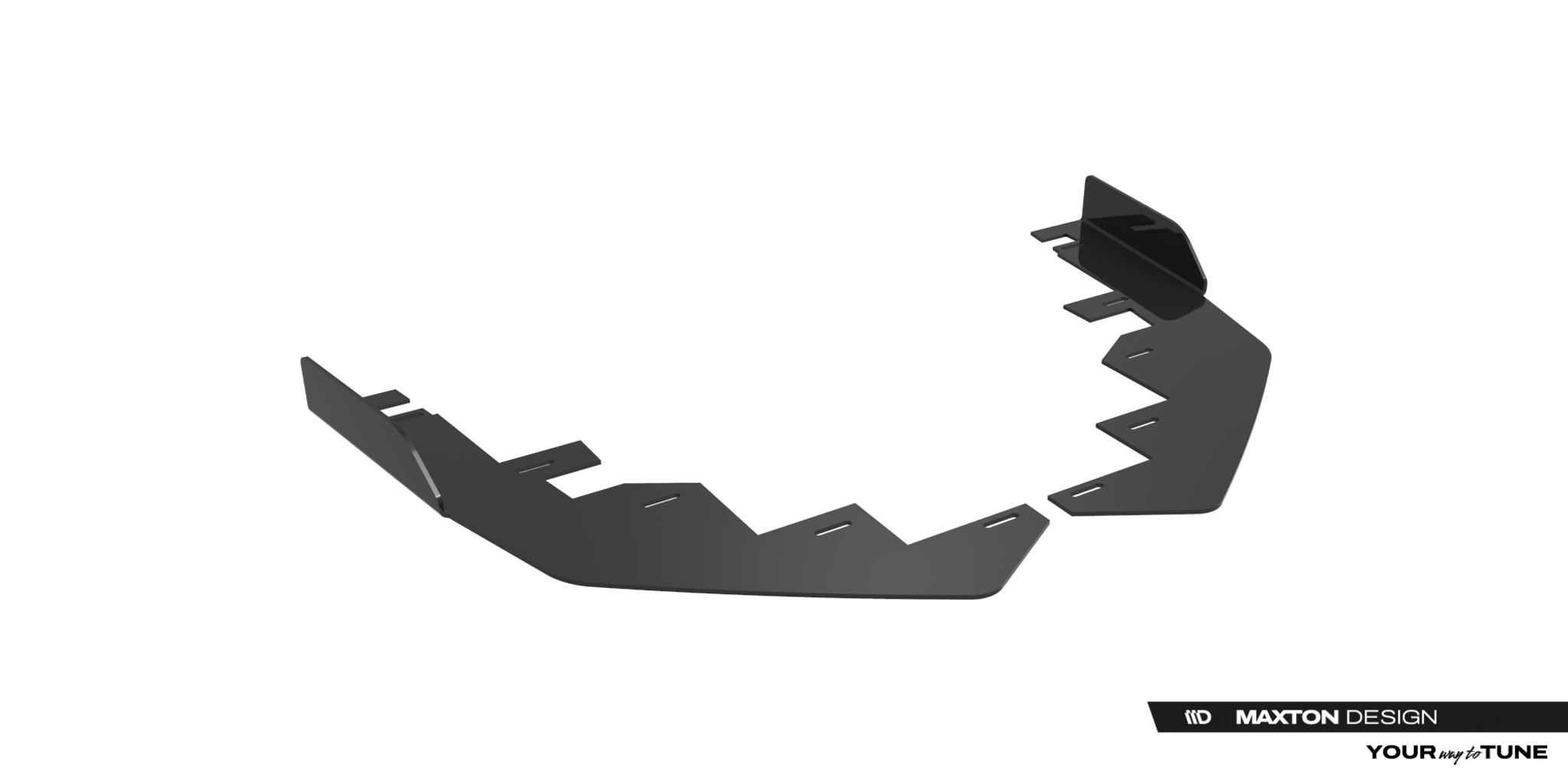 FRONT FLAPS FLAPS SUITABLE FOR FORD MUSTANG DARK HORSE MK7 – MAXTON DESIGN - 5