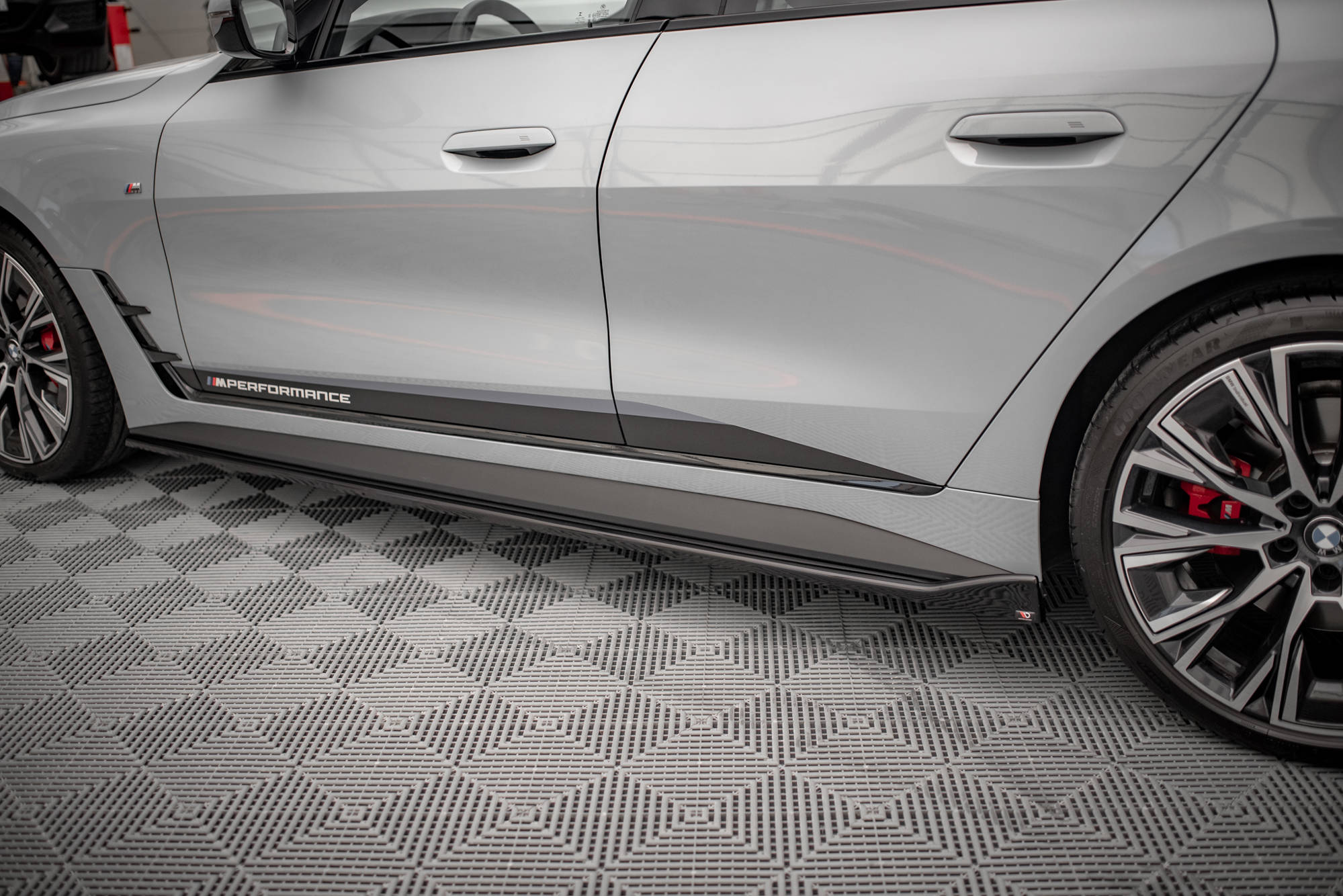 Side Skirts Diffusers V.2 BMW 4 Gran Coupe M-Pack / M440i G26 - 2