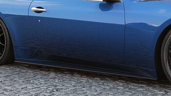 SIDE SKIRTS DIFFUSERS MASERATI GRANTURISMO 2007-2011