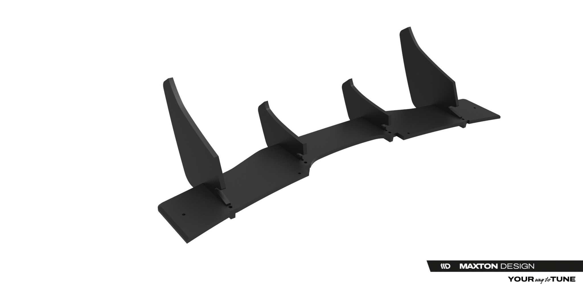 STREET PRO REAR DIFFUSER SUITABLE FOR FORD MUSTANG DARK HORSE MK7 – MAXTON DESIGN - 3