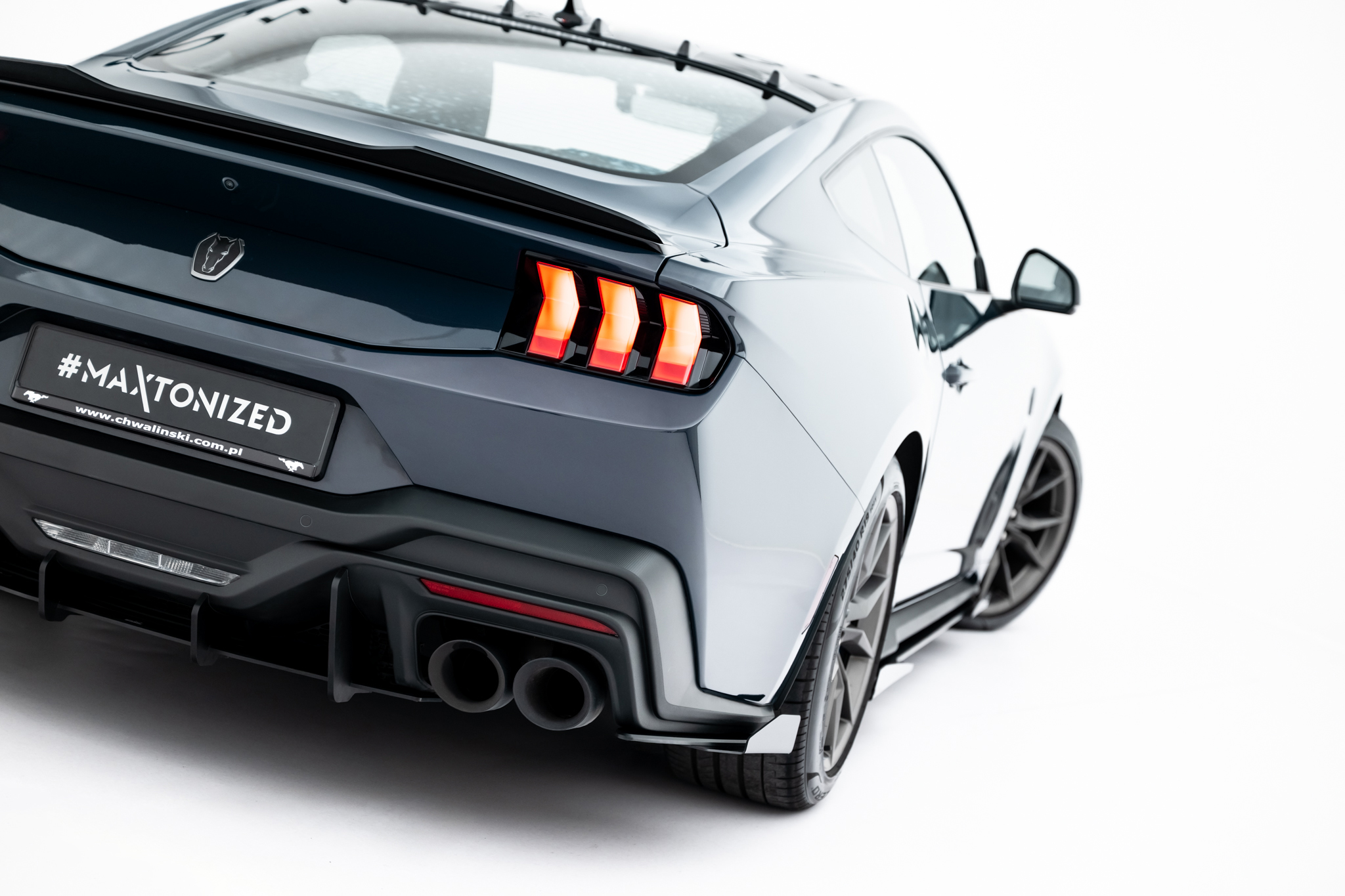 STREET PRO REAR DIFFUSER SUITABLE FOR FORD MUSTANG DARK HORSE MK7 – MAXTON DESIGN