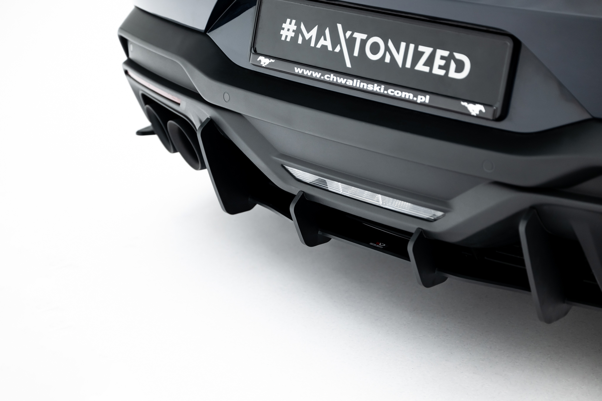 STREET PRO REAR DIFFUSER SUITABLE FOR FORD MUSTANG DARK HORSE MK7 – MAXTON DESIGN - 5
