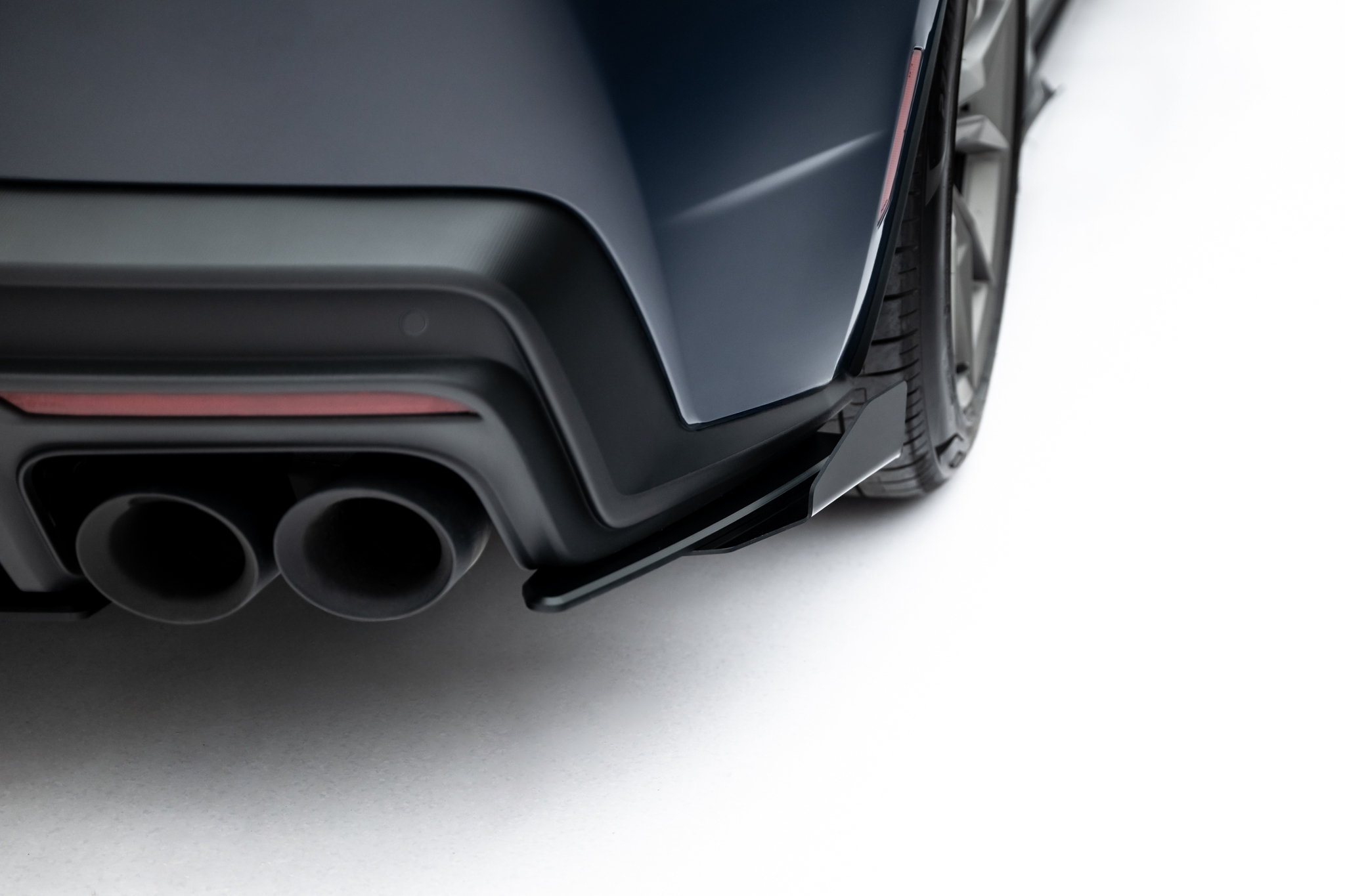 STREET PRO REAR SIDE SPLITTERS + FLAPS SUITABLE FOR FORD MUSTANG DARK HORSE MK7 – MAXTON DESIGN