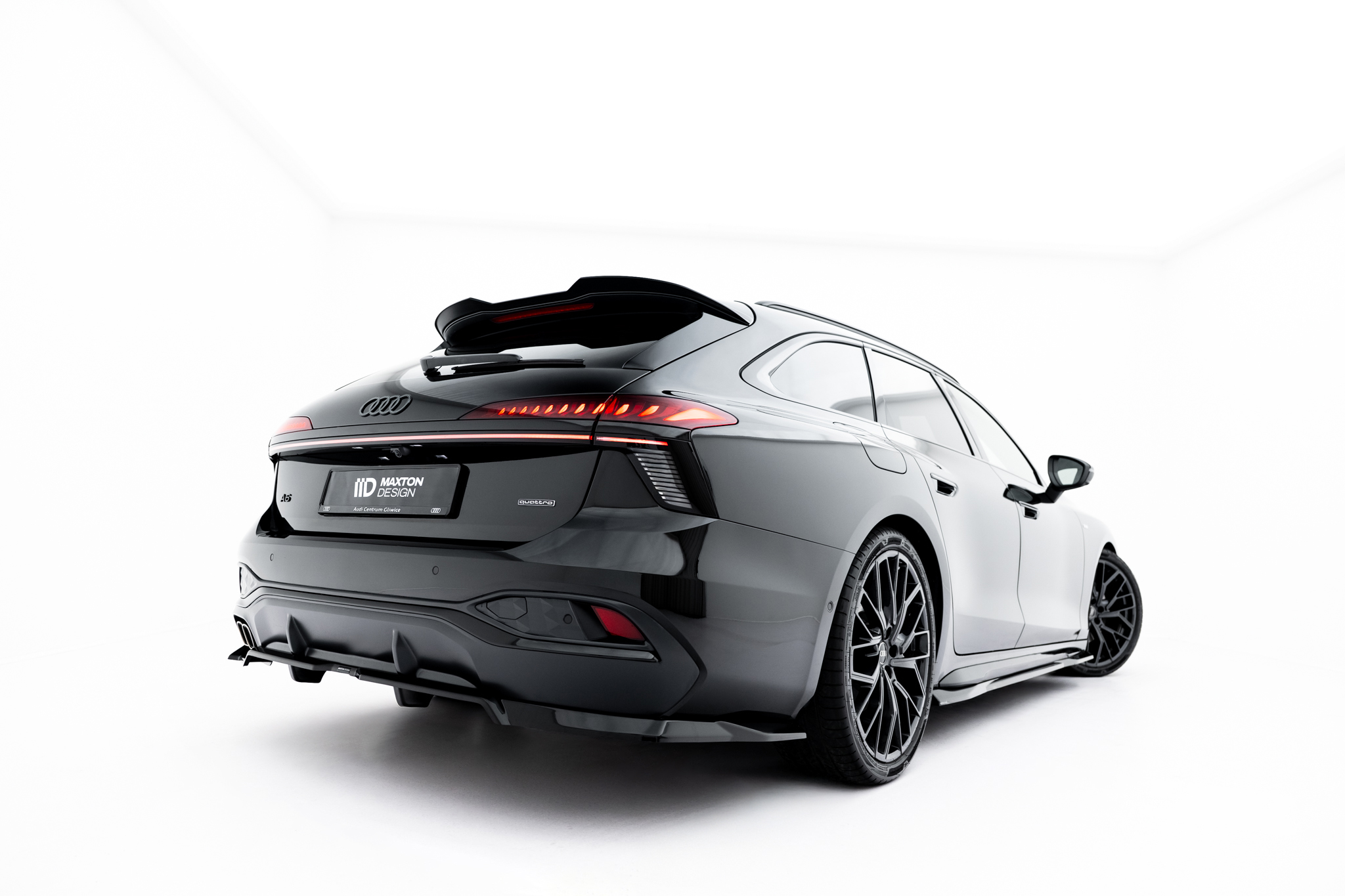SPOILER CAP SUITABLE FOR AUDI A6 S-LINE AVANT C9 – MAXTON DESIGN - 8