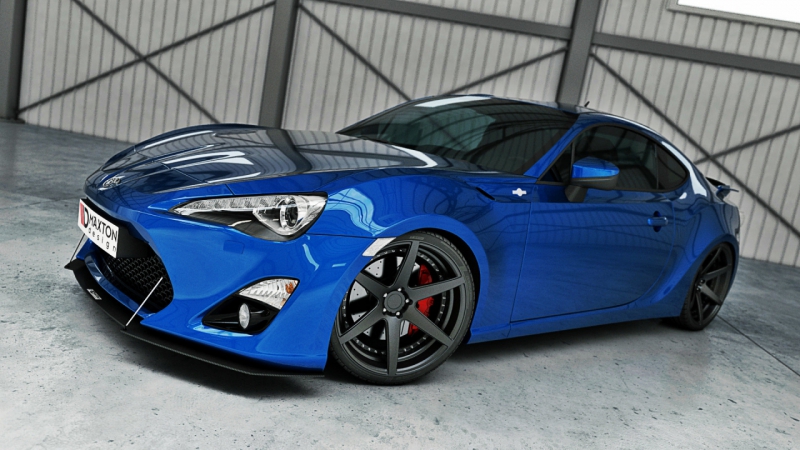 FRONT RACING SPLITTER TOYOTA GT86 - 2