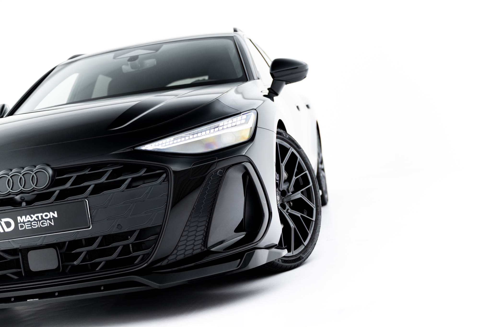 FRONT SPLITTER V.1 SUITABLE FOR AUDI A6 S-LINE C9 – MAXTON DESIGN - 3