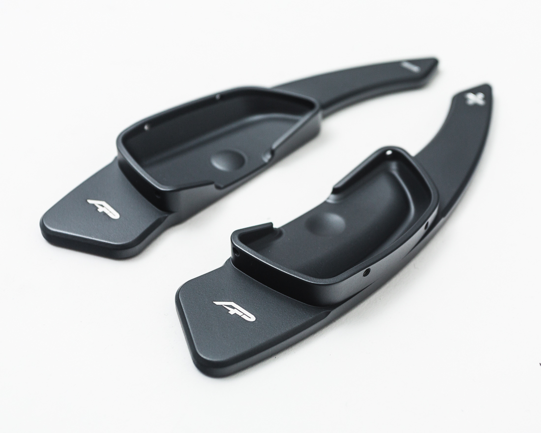 AGENCY POWER PADDLE SHIFTER EXTENSIONS SHADOW GRAY MERCEDES BENZ
