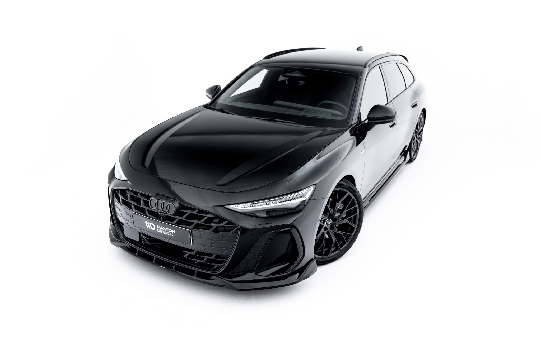 FRONT SPLITTER V.2 SUITABLE FOR AUDI A6 S-LINE C9 – MAXTON DESIGN
